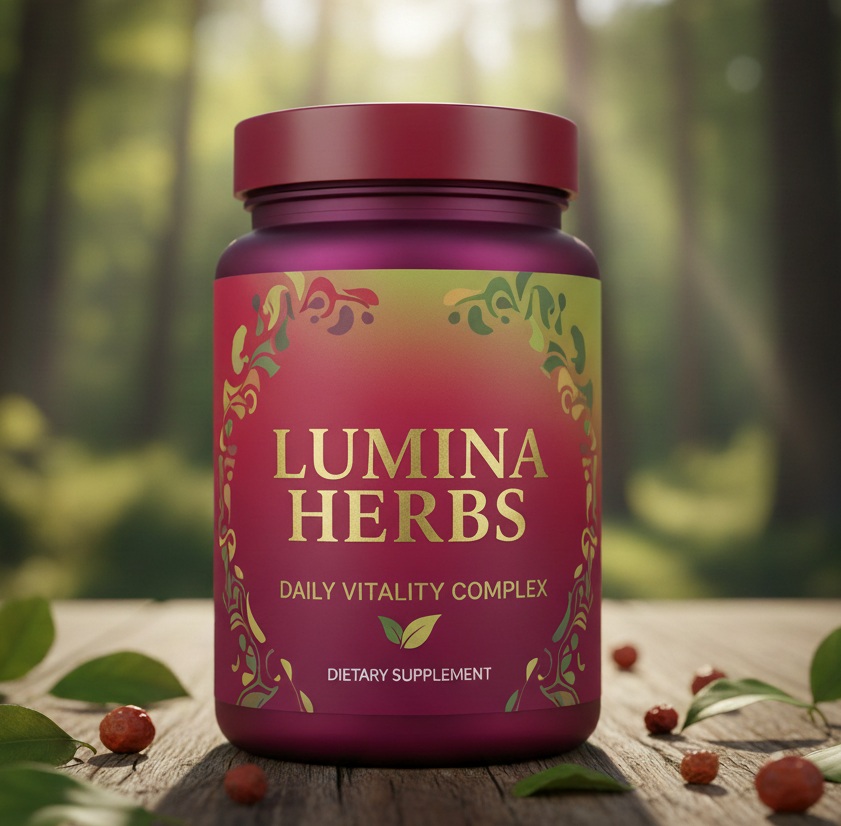 LUMINA HERBS nutritional support complex bottle